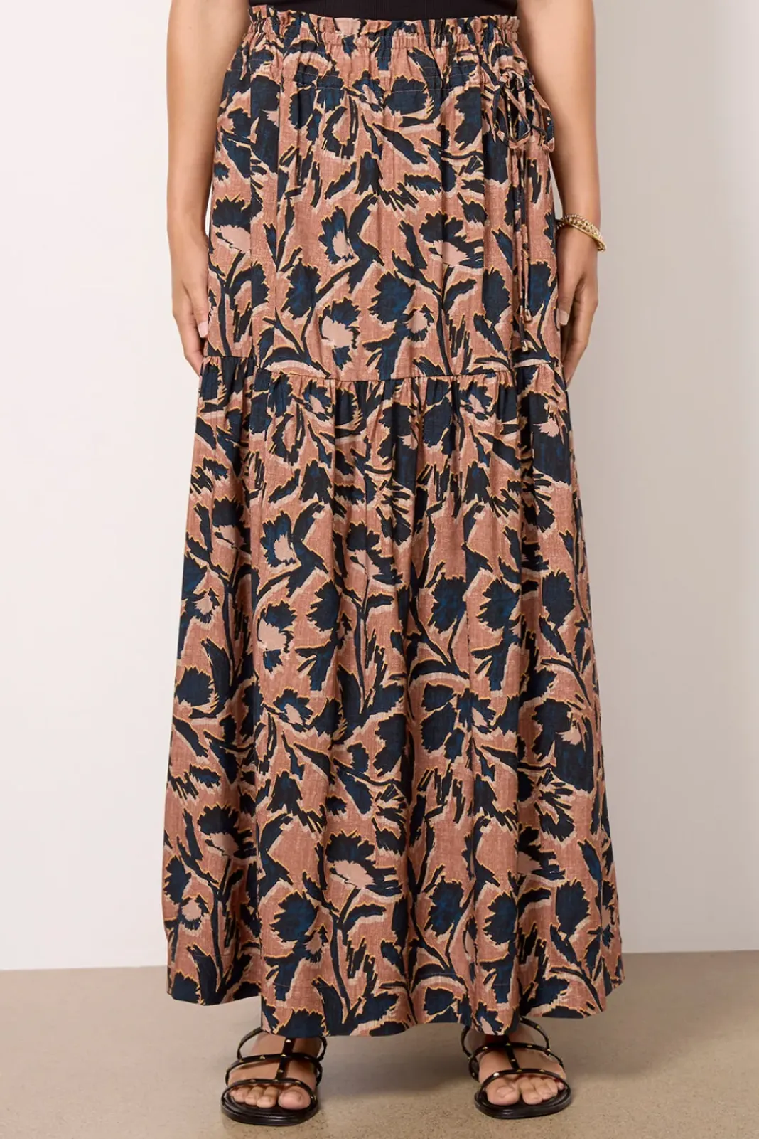 Skirts<EVEREVE Andie Tiered Maxi Skirt Multi