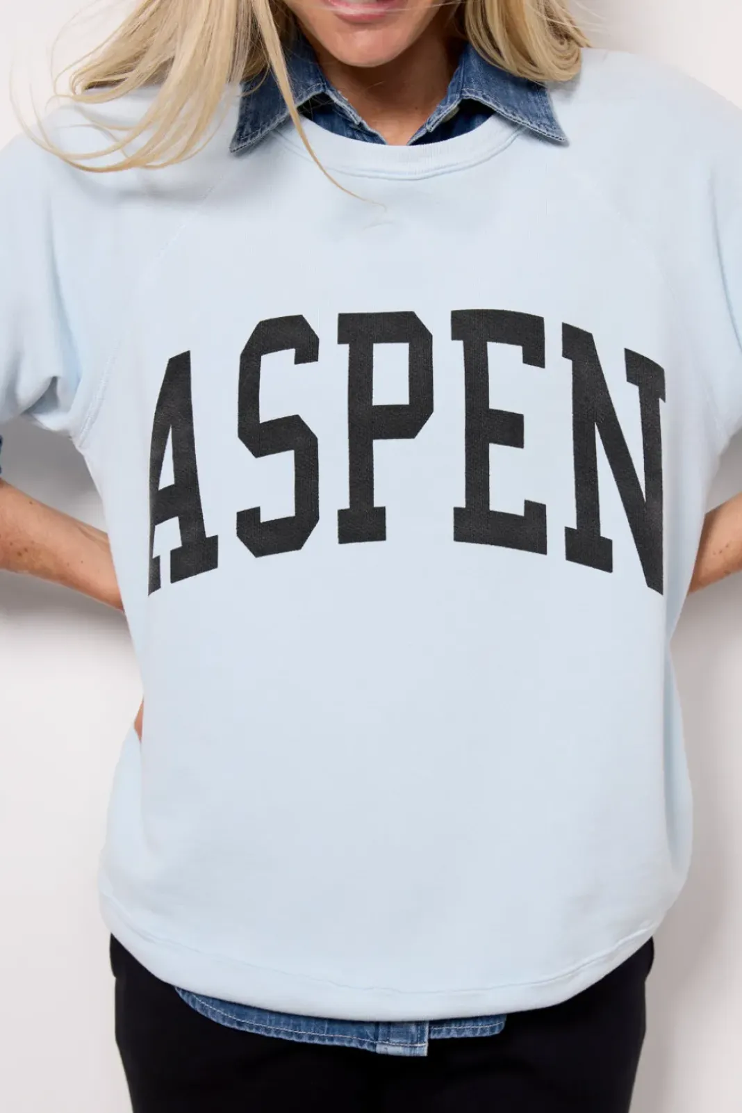 Sweatshirts<RETRO BRAND BLACK LABEL Aspen Sweatshirt Blue