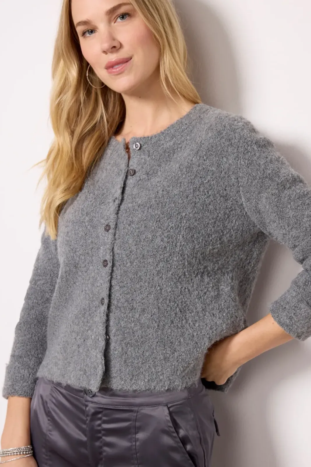 Sweaters<Z SUPPLY Brooke Cardigan Grey