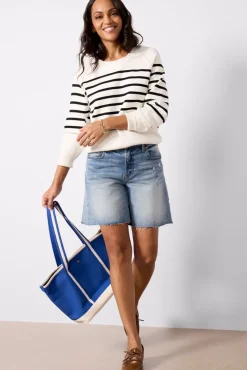 Bags<EVEREVE Cameron Canvas Tote Bag Blue