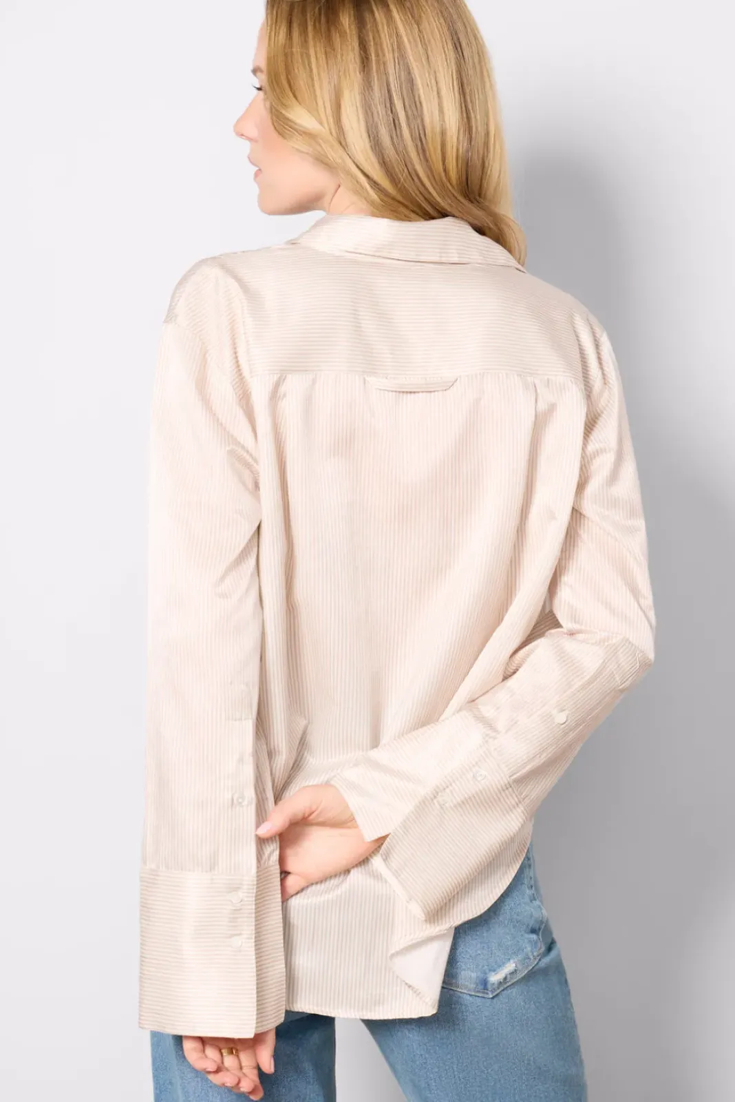 Tops & Tees<CITIZENS OF HUMANITY Camilia Shirt Sandatlasstripe