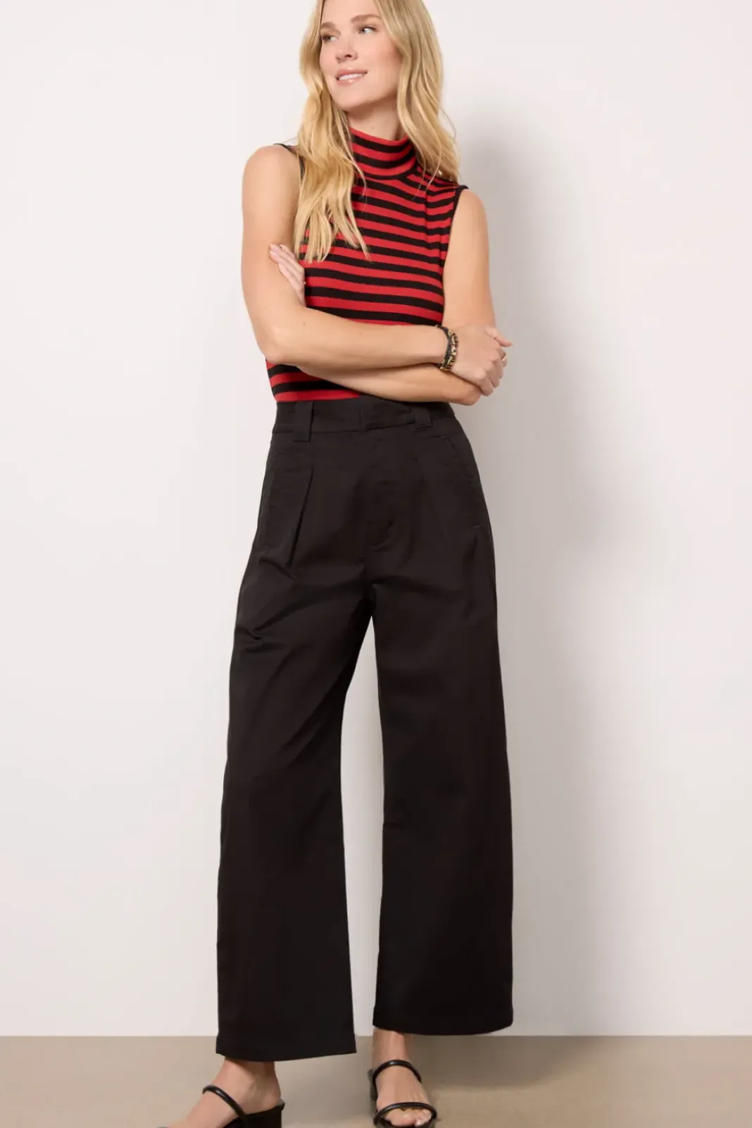 Pants & Leggings<CITIZENS OF HUMANITY Cara Cropped Pleated Trouser Black
