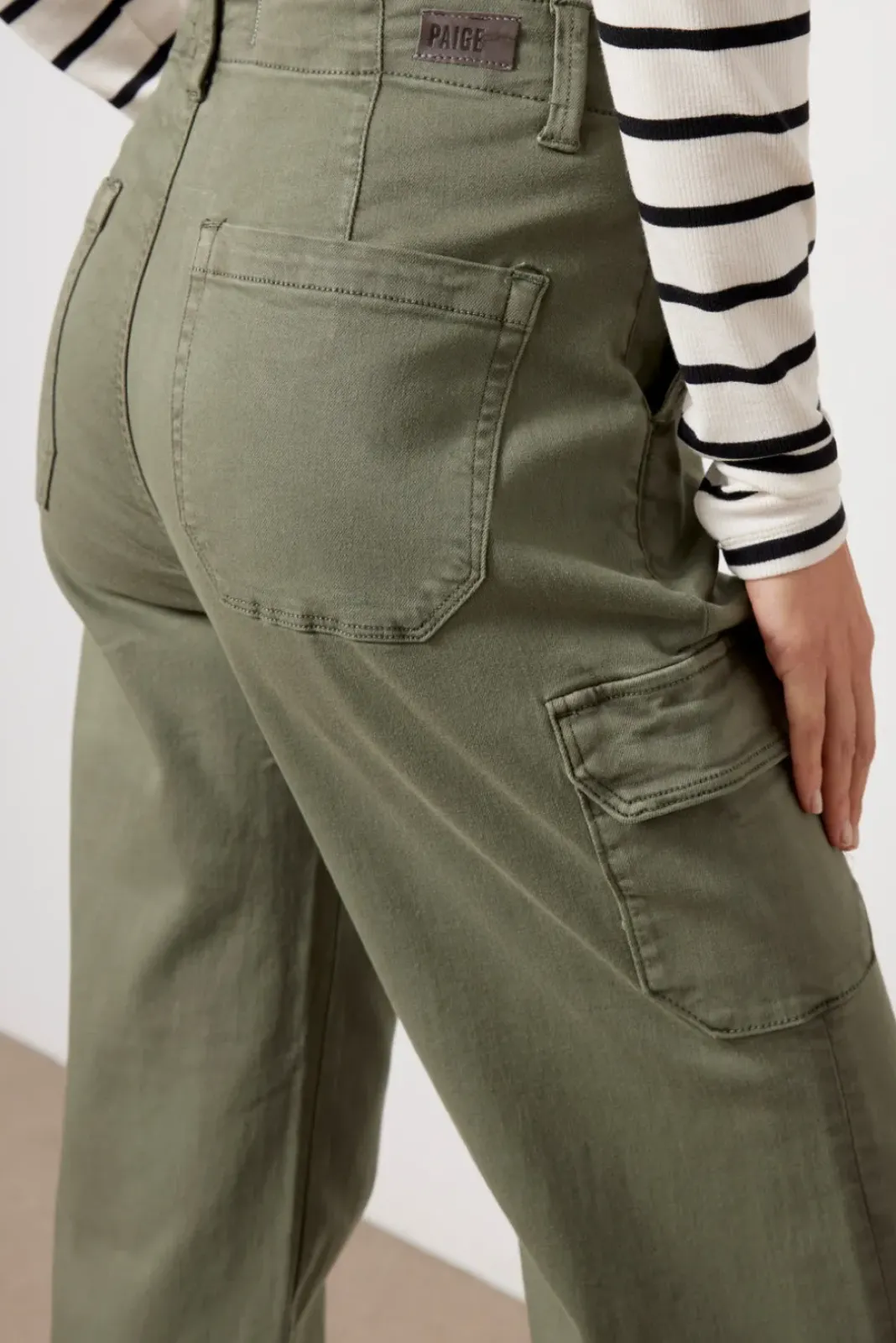 Pants & Leggings<PAIGE Carly with Cargo Pockets Vintageivy