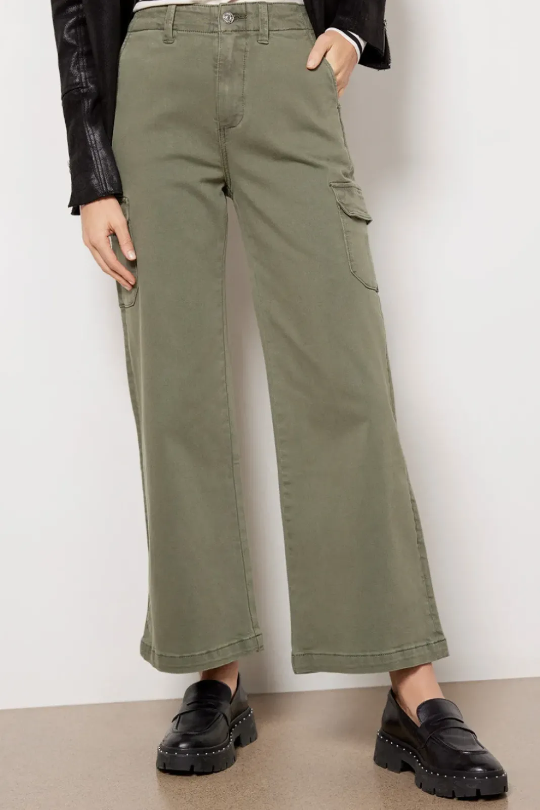 Pants & Leggings<PAIGE Carly with Cargo Pockets Vintageivy