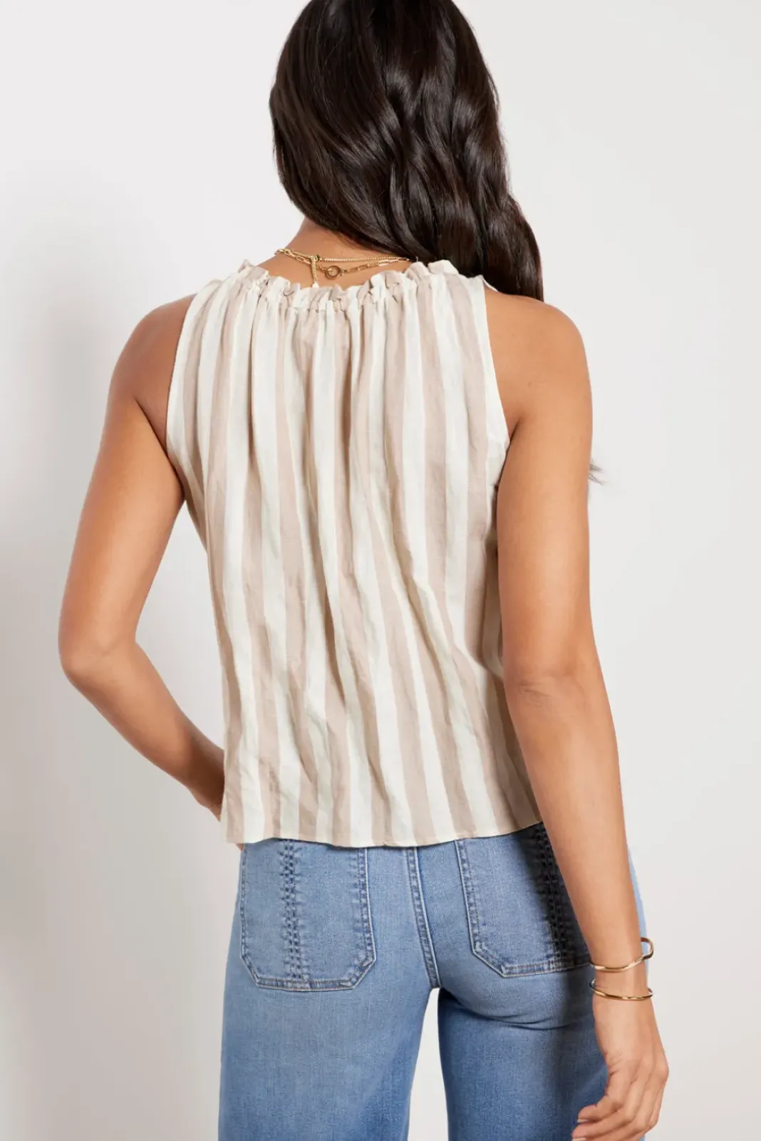 Tops & Tees<VELVET Erica Blouse Khaki