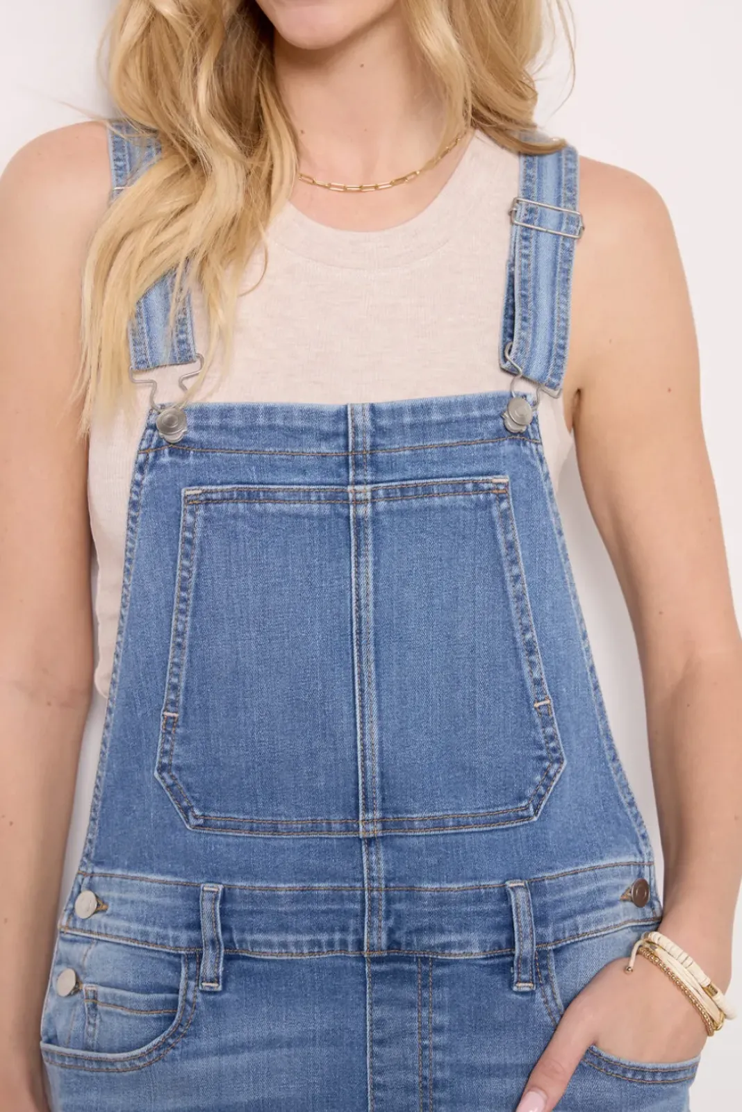 Jeans<EVEREVE Ever Overall Washedblue
