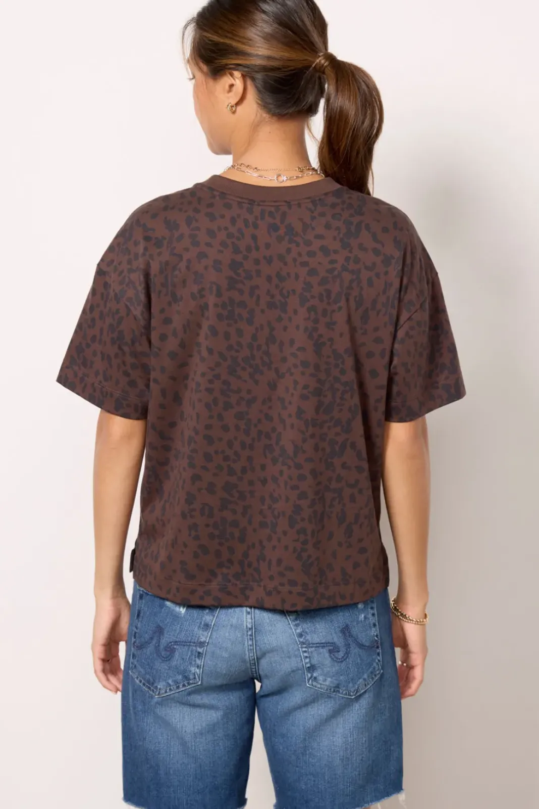 Tops & Tees<EVEREVE Ever Perfect Tee Leopard