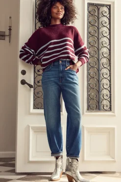 Jeans<EVEREVE Ever Vintage Barrel Darkbluewash