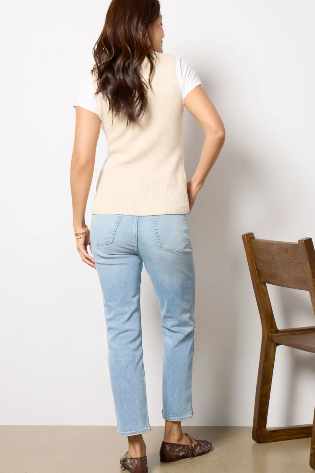 Jeans<RAG AND BONE Flexi Wren High-Rise Ankle Slim Straight Keens
