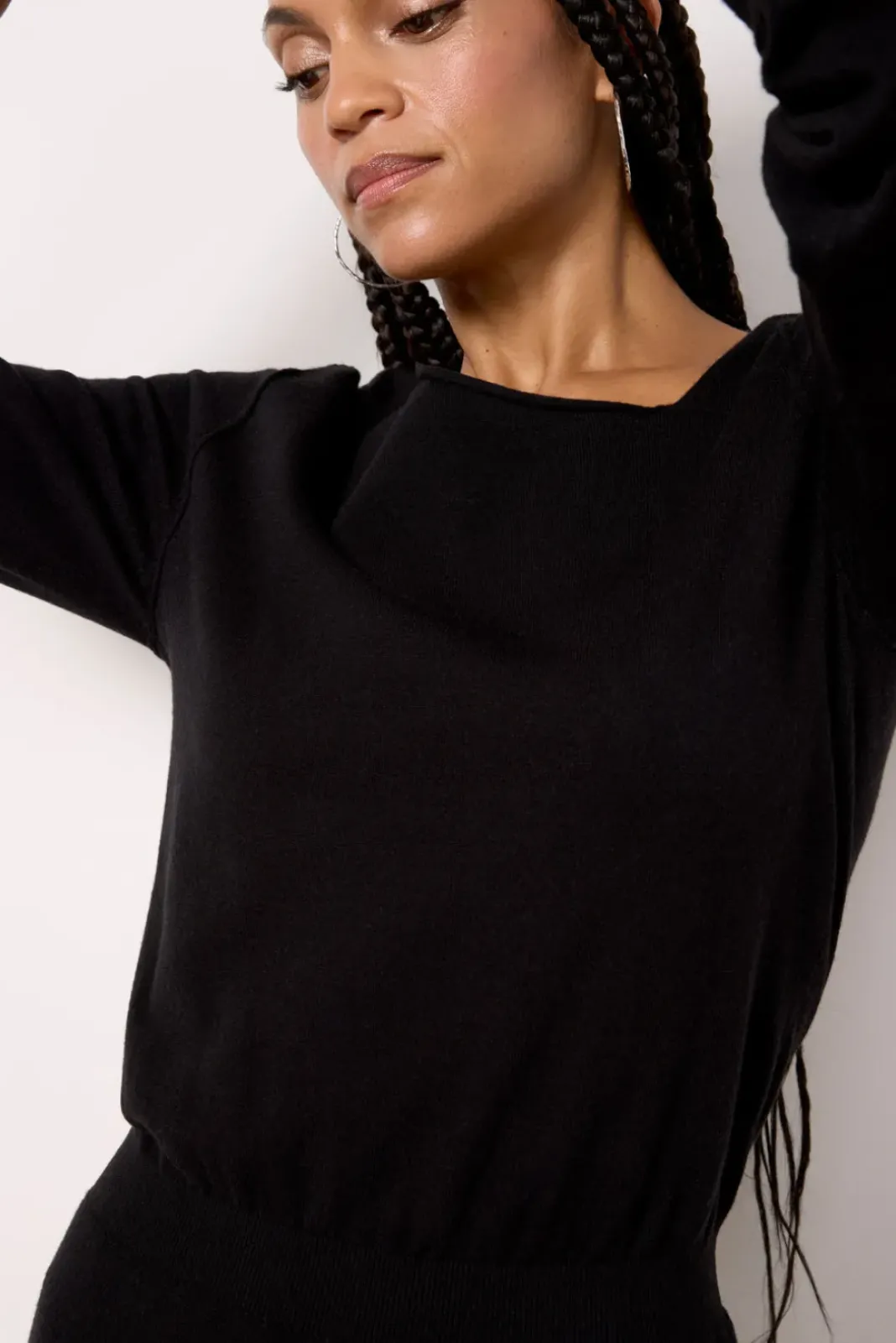 Dresses<EVEREVE Frances Off Shoulder Dress Black