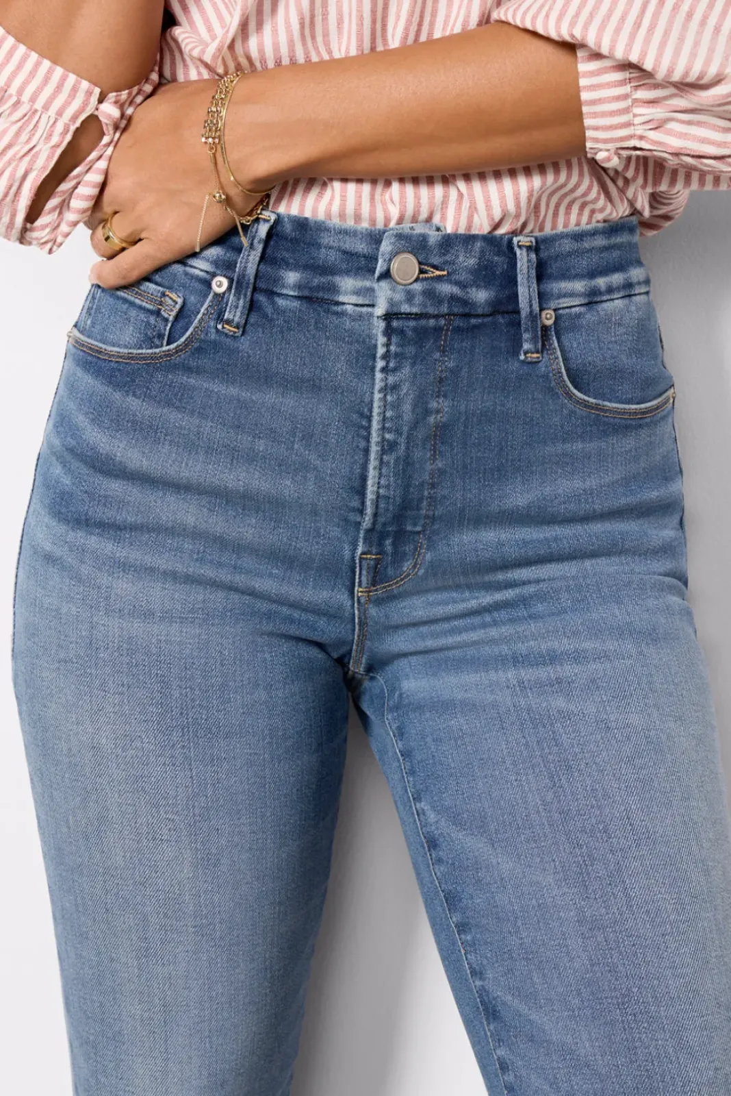 Jeans<GOOD AMERICAN Good Classic Boot Indigo863