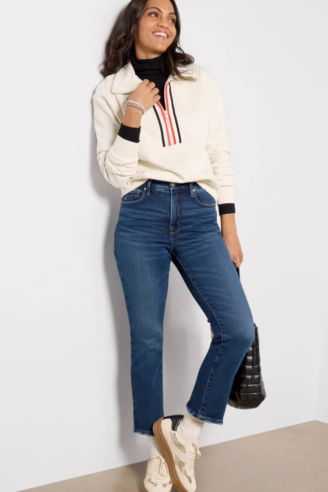 Jeans<GOOD AMERICAN Good Legs Straight Indigo511