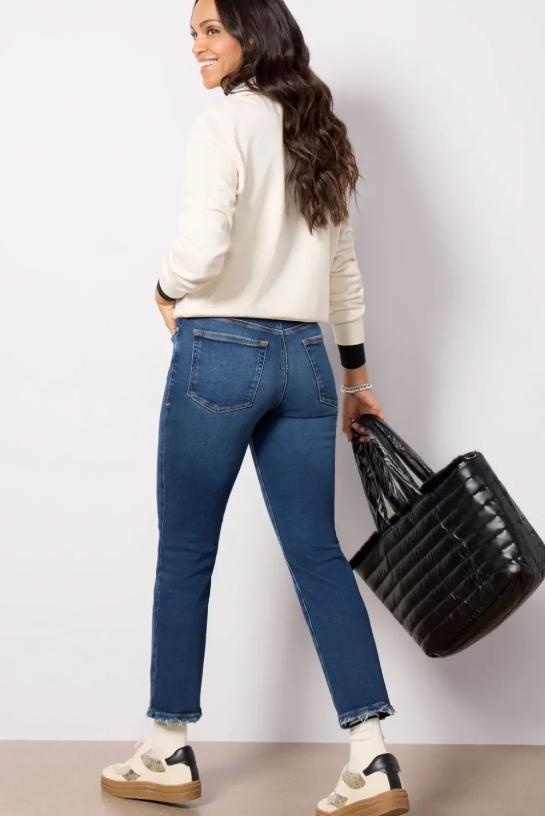Jeans<GOOD AMERICAN Good Legs Straight Indigo511