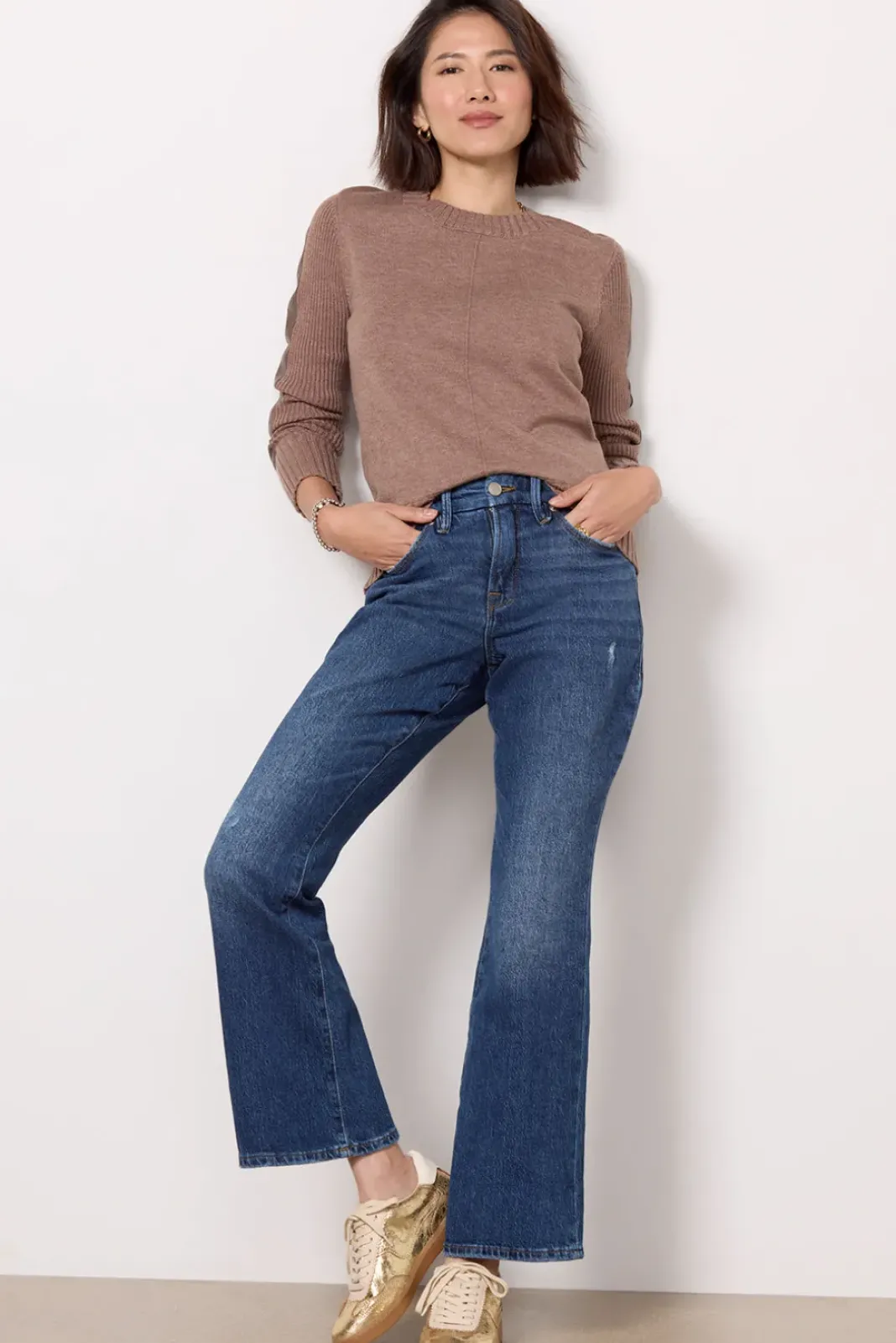 Jeans<GOOD AMERICAN Good Petite Boot Indigo704