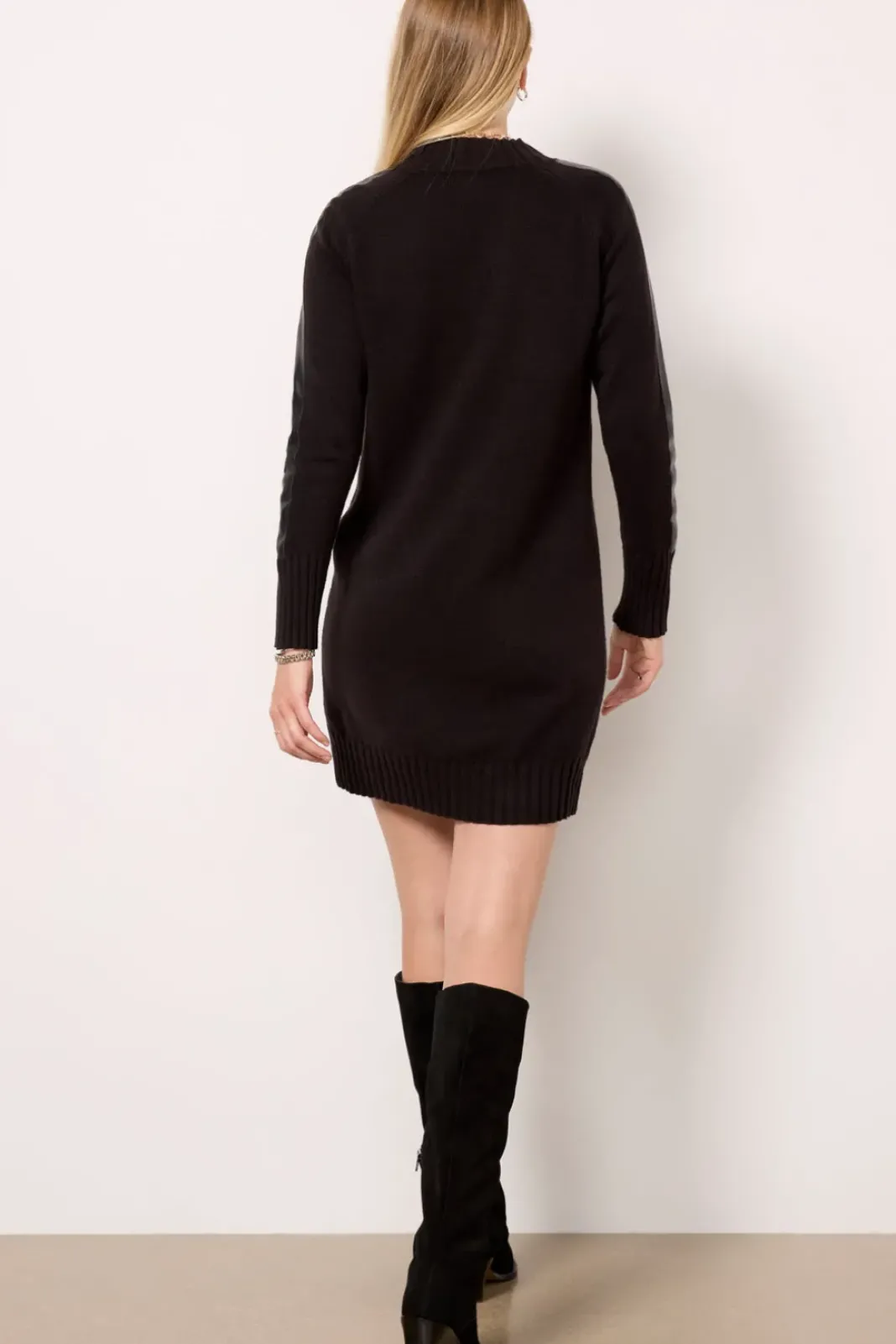 Dresses<EVEREVE Harlow Sweater Dress Black