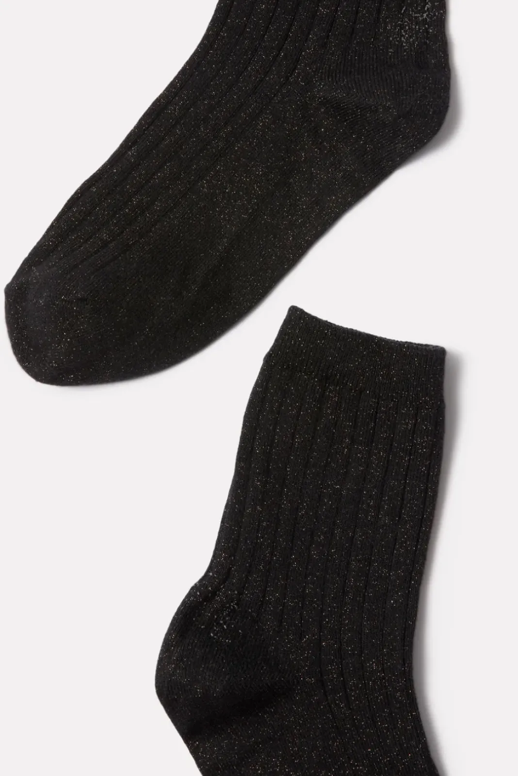 Socks<LE BON SHOPPE Her Lurex Sock Copperblack