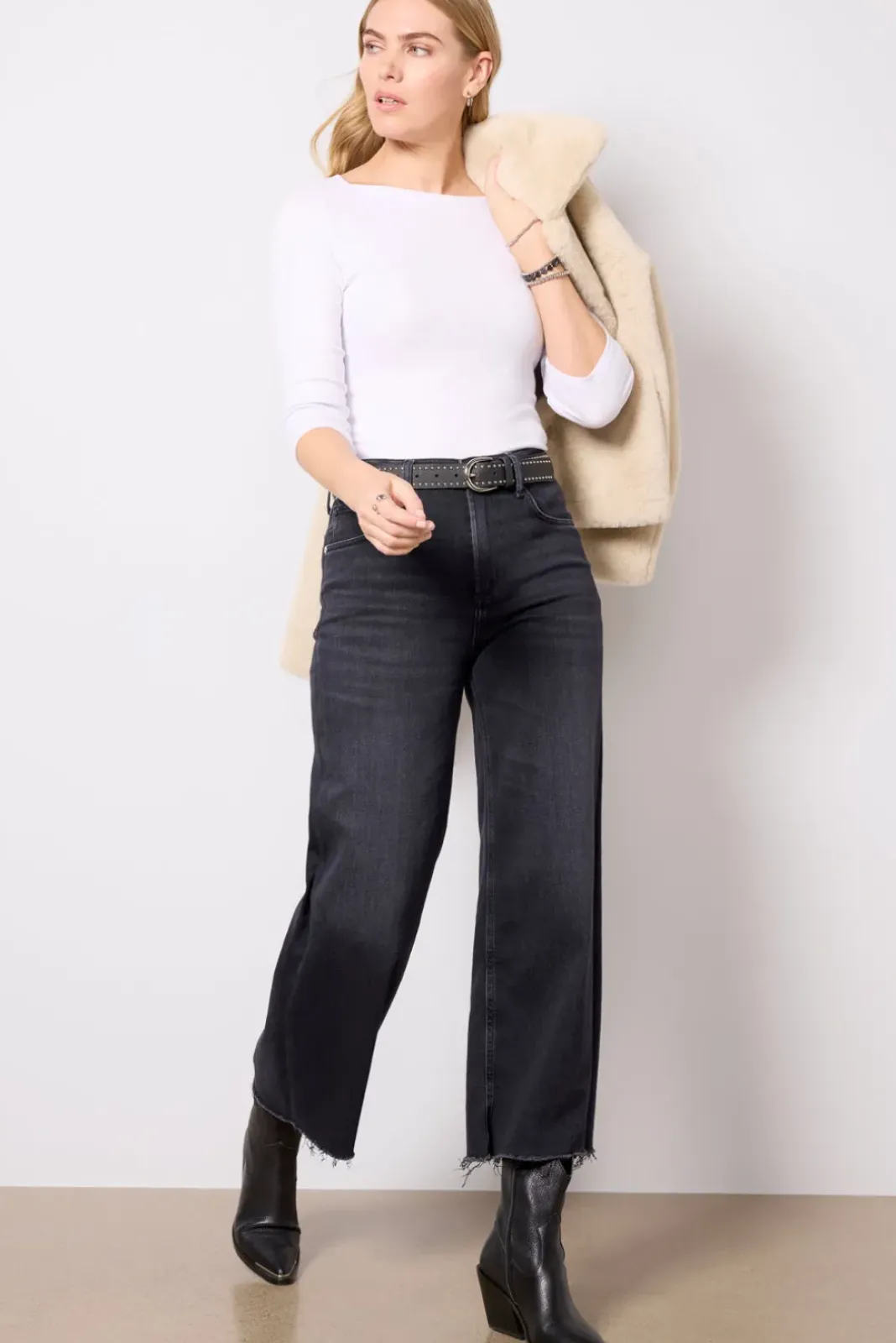 Tops & Tees<MICHAEL STARS Jenna Top White