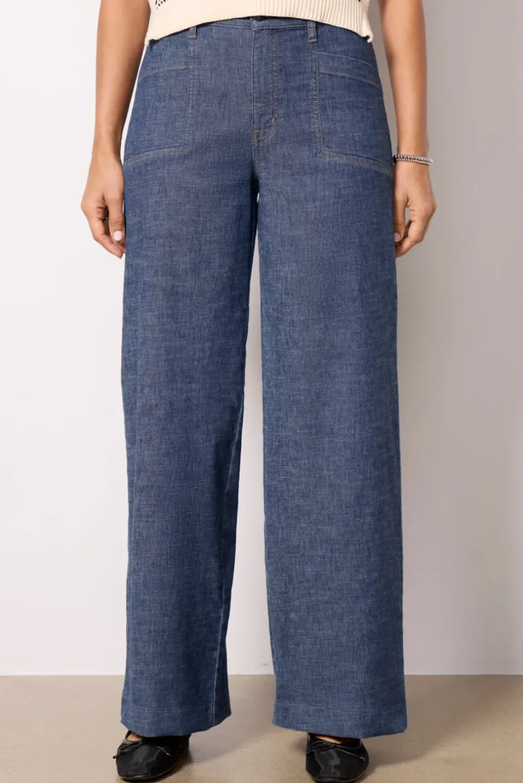 Pants & Leggings<EVEREVE Joelle Stretch Linen Trouser Stargazer