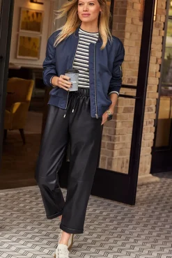 Pants & Leggings<EVEREVE Jules Faux Leather Pant Black