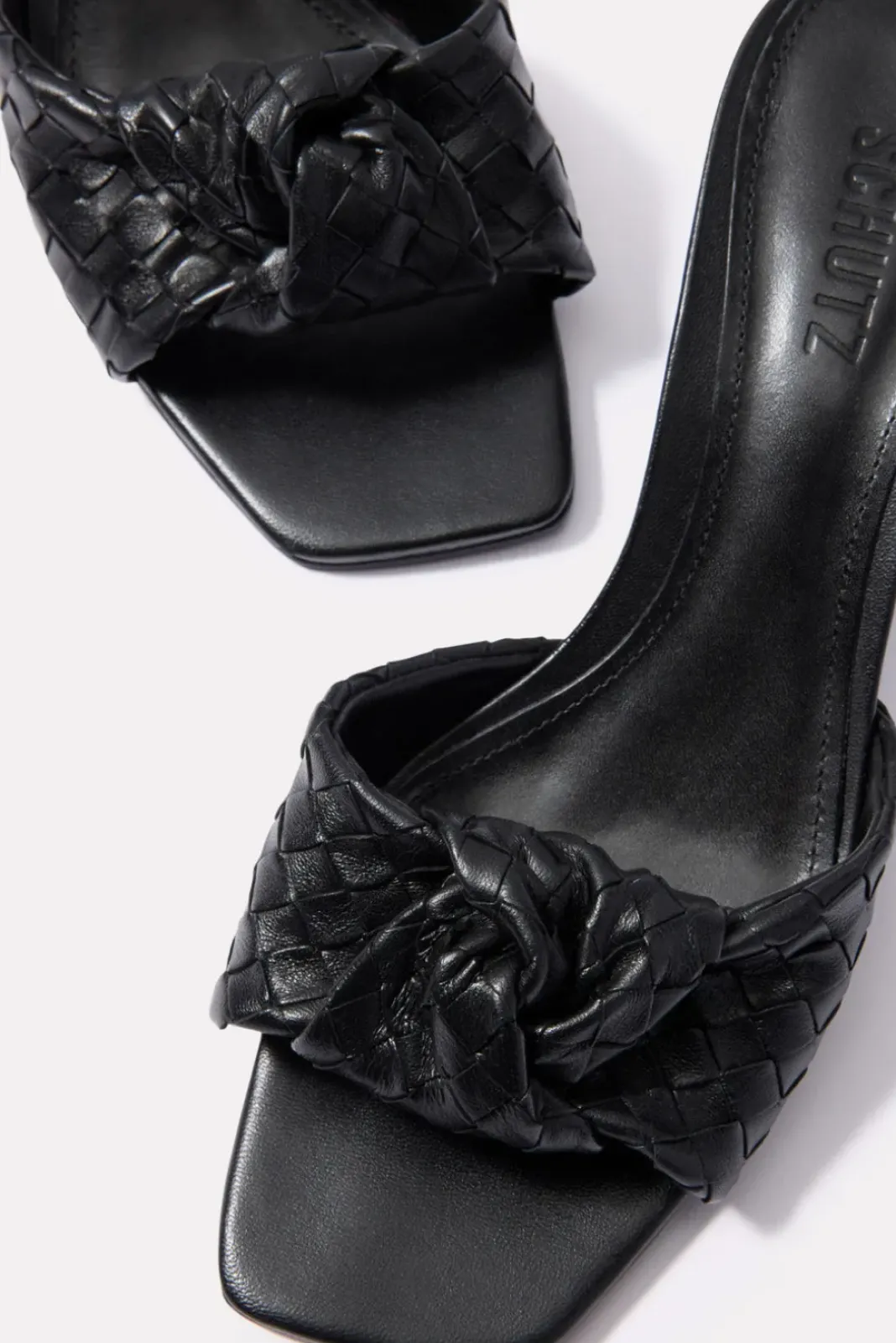 Shoes<SCHUTZ Kareena Knot Mule Black