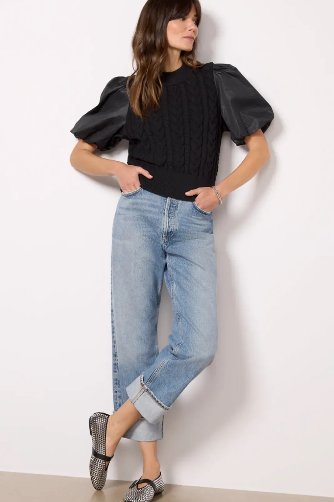 Sweaters<RAILS Karina Pullover Black