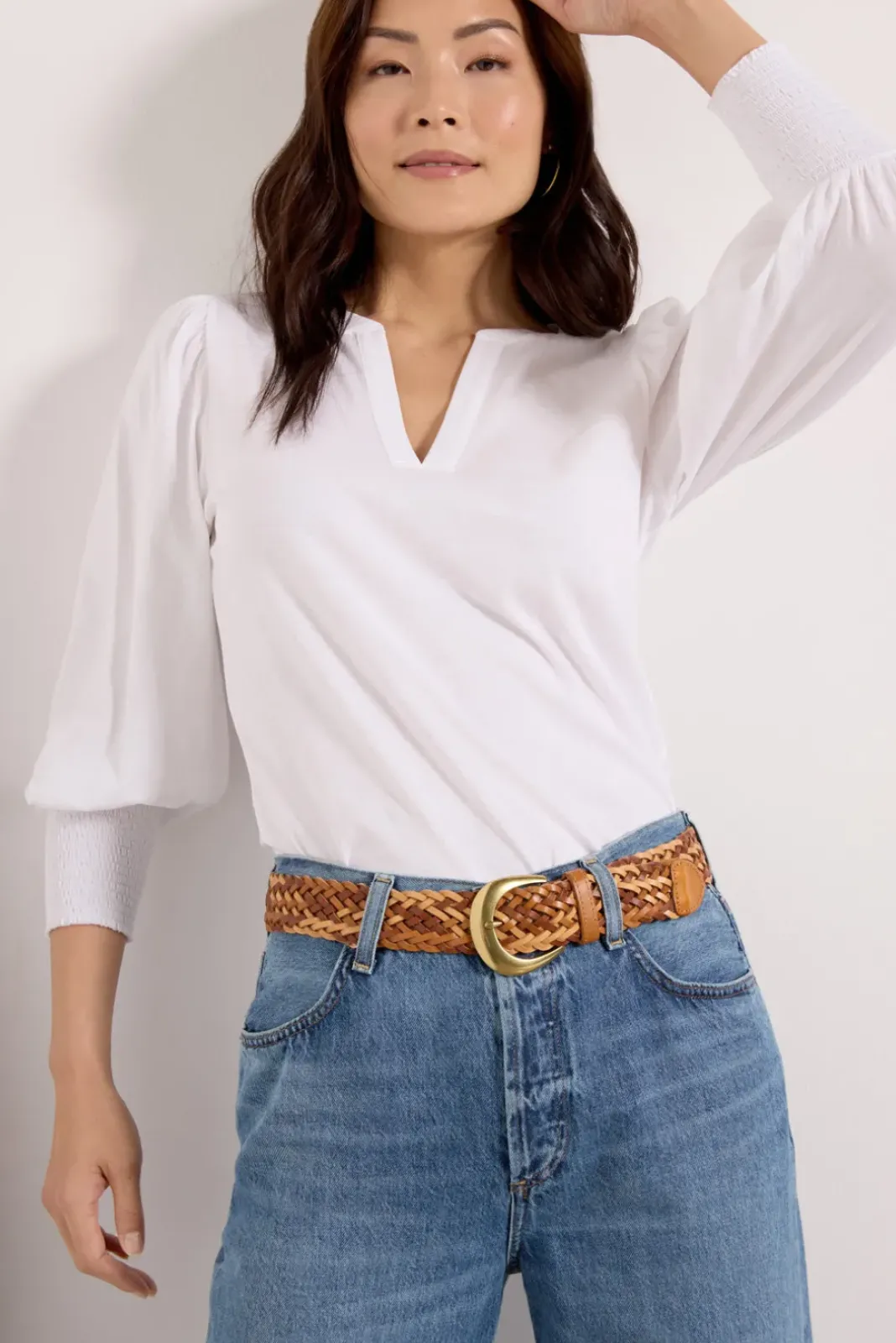 Belts<EVEREVE Kerrigan Woven Belt Tanmulti