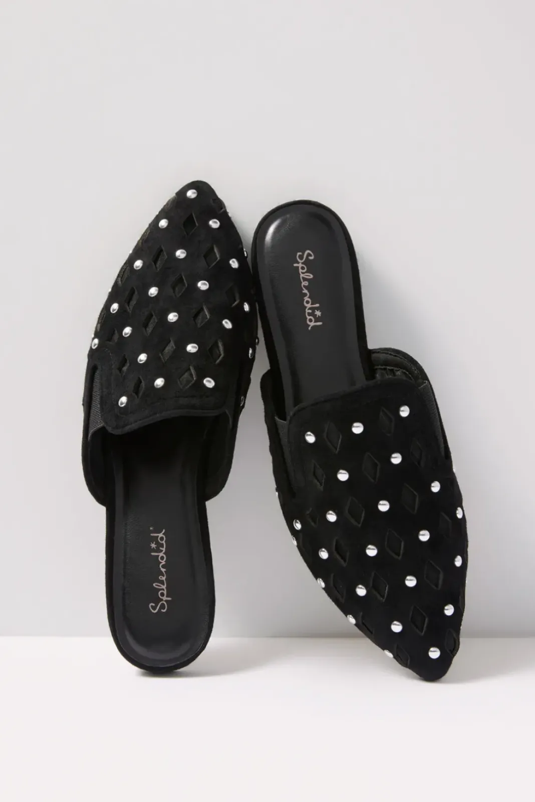 Shoes<SPLENDID FOOTWEAR Linna Studed Slide Black