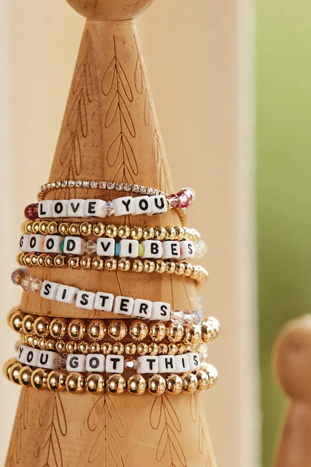 Jewelry<LITTLE WORDS PROJECT Love You Bracelet Multi