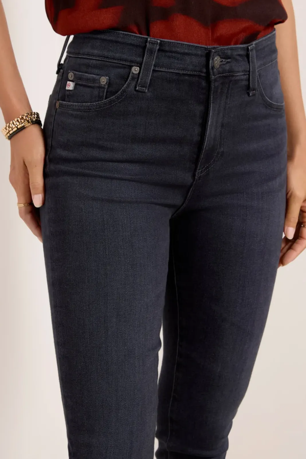 Jeans<AG Mari Jean Blacksalt