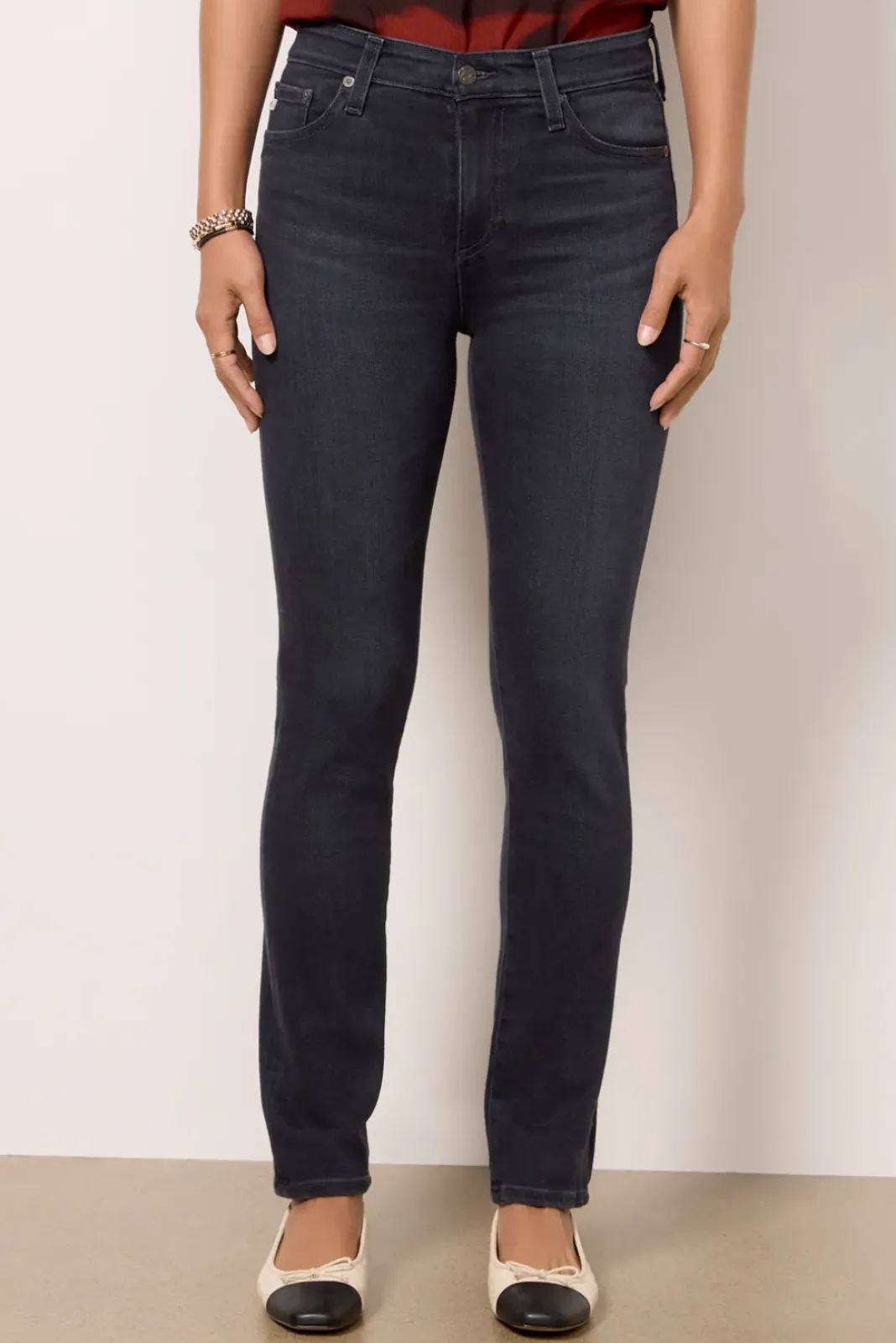 Jeans<AG Mari Jean Blacksalt