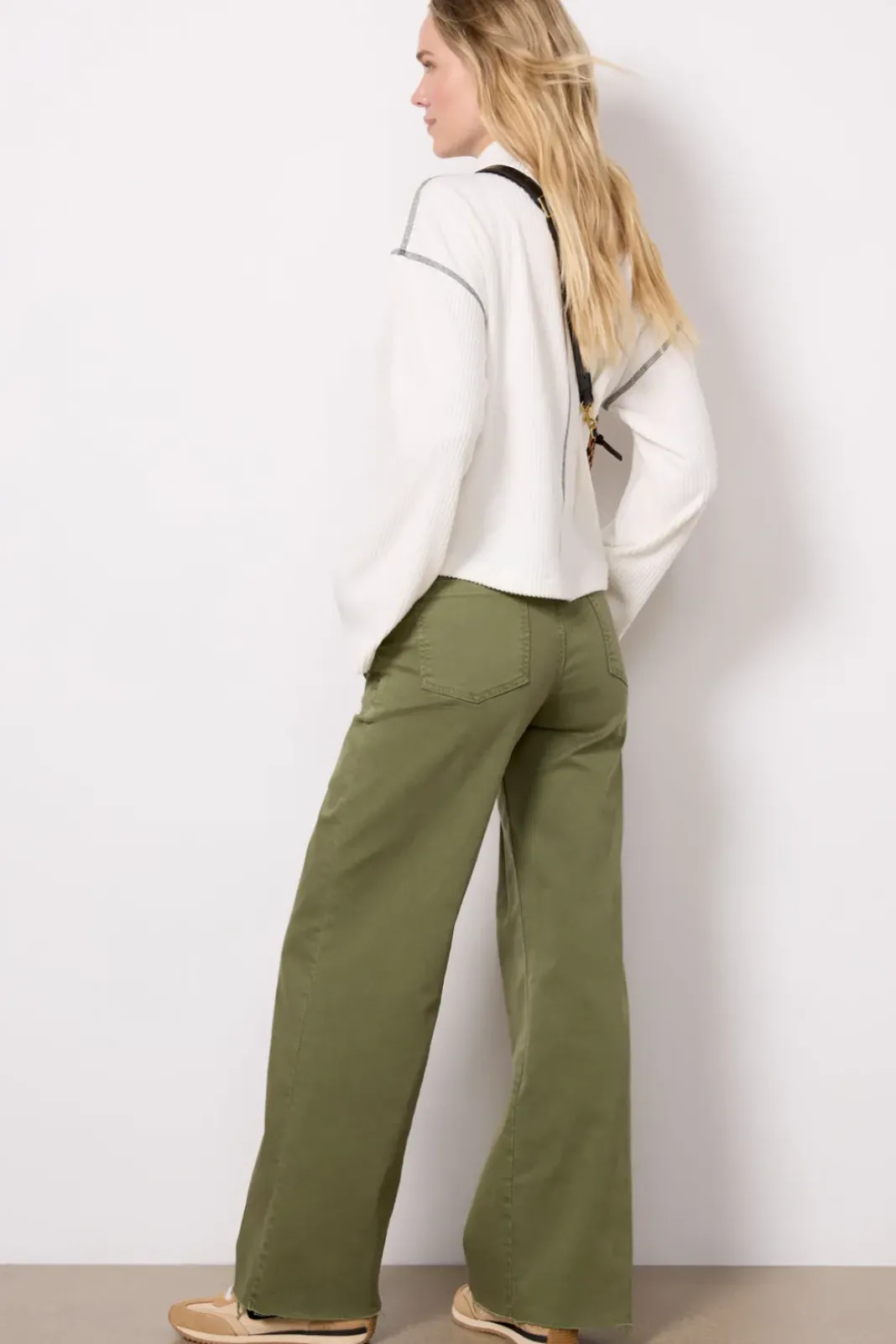 Pants & Leggings<KUT FROM THE KLOTH Meg Utility with Raw Hem Sage