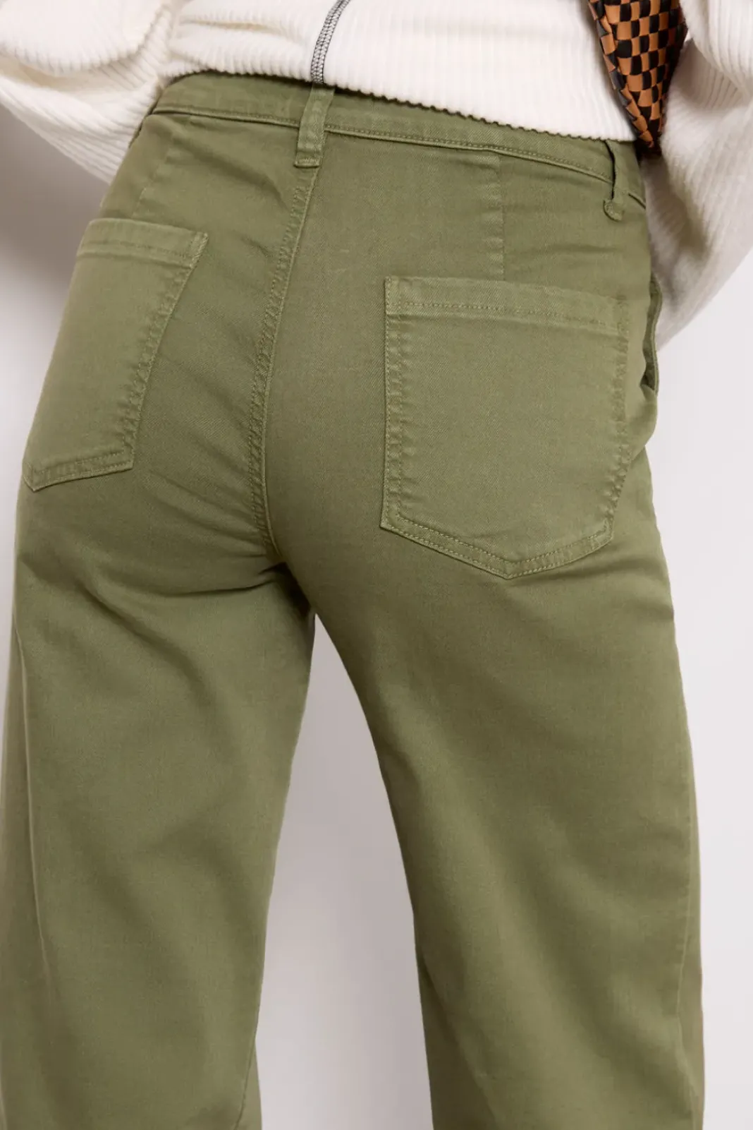 Pants & Leggings<KUT FROM THE KLOTH Meg Utility with Raw Hem Sage