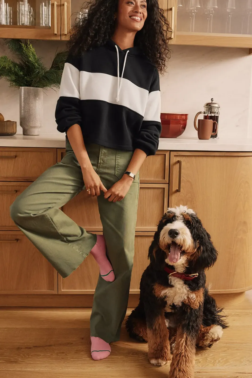 Pants & Leggings<KUT FROM THE KLOTH Meg Utility with Raw Hem Sage