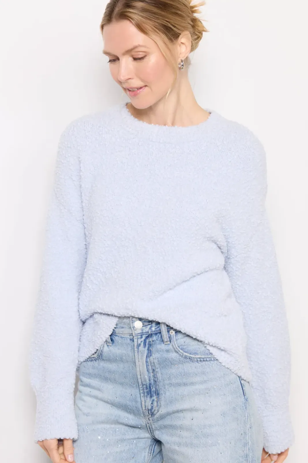 Sweaters<SANCTUARY Mila Pullover Skyblue