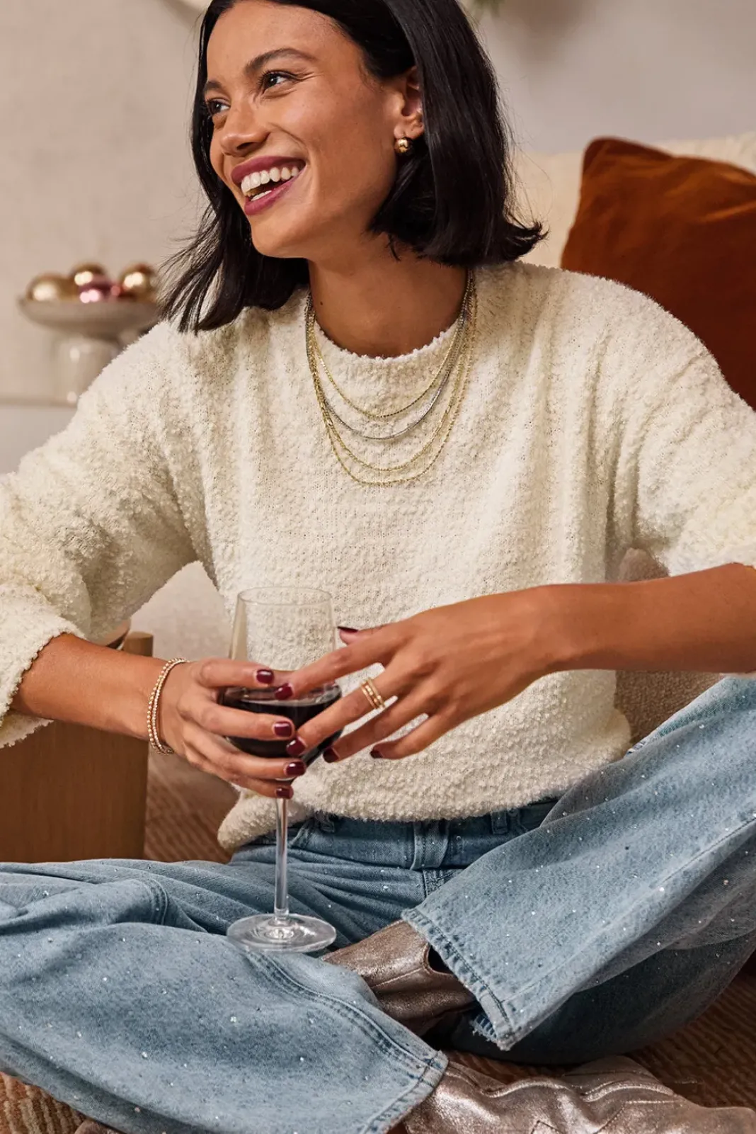 Sweaters<SANCTUARY Mila Pullover Milk