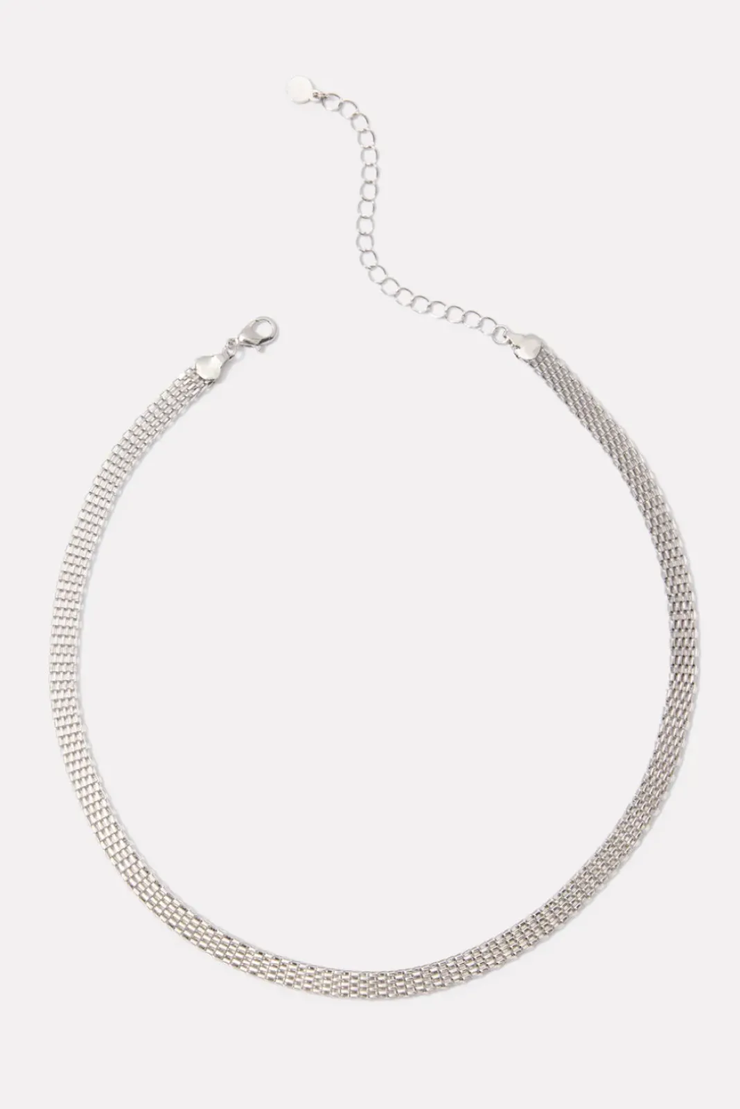 Jewelry<EVEREVE Miley Mesh Necklace Silver