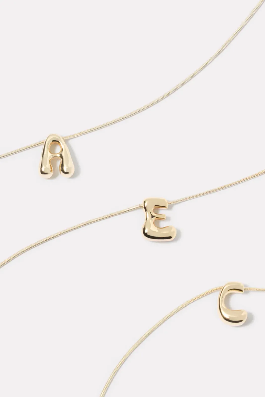 Jewelry<EVEREVE Noella Initial Necklace Gold