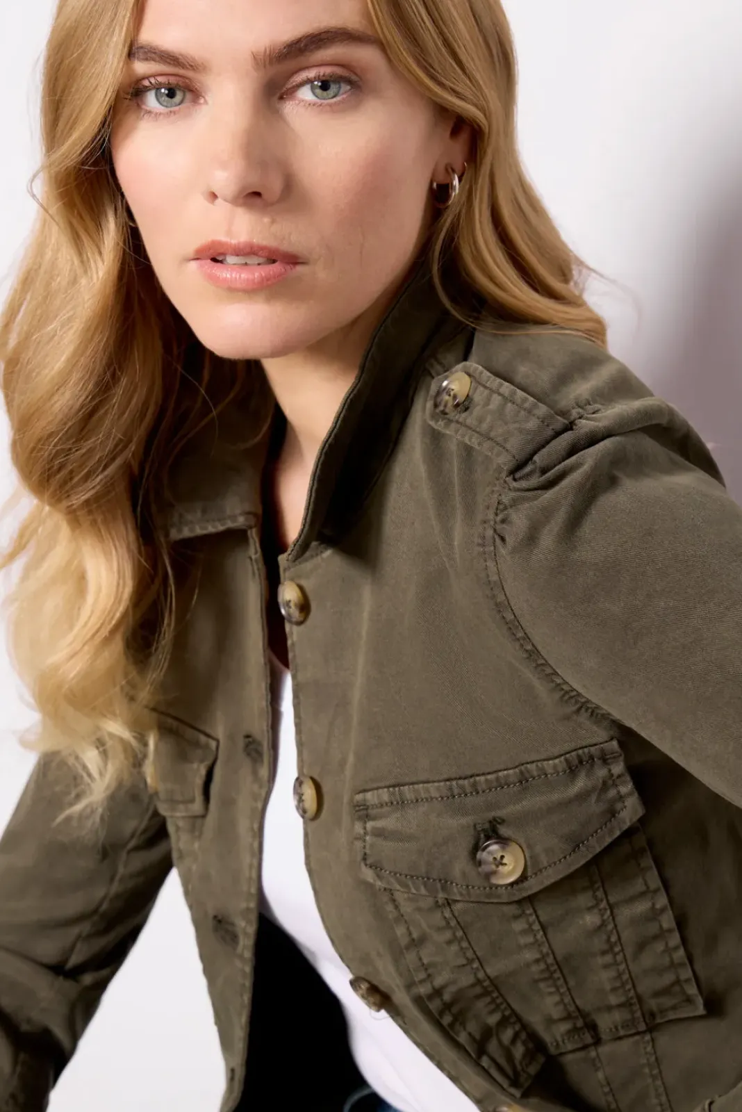 Blazers & Jackets<PAIGE Pacey Jacket Vintagebayougreen