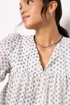 Tops & Tees<EMERSON FRY Puff Isla Top Signetindigo