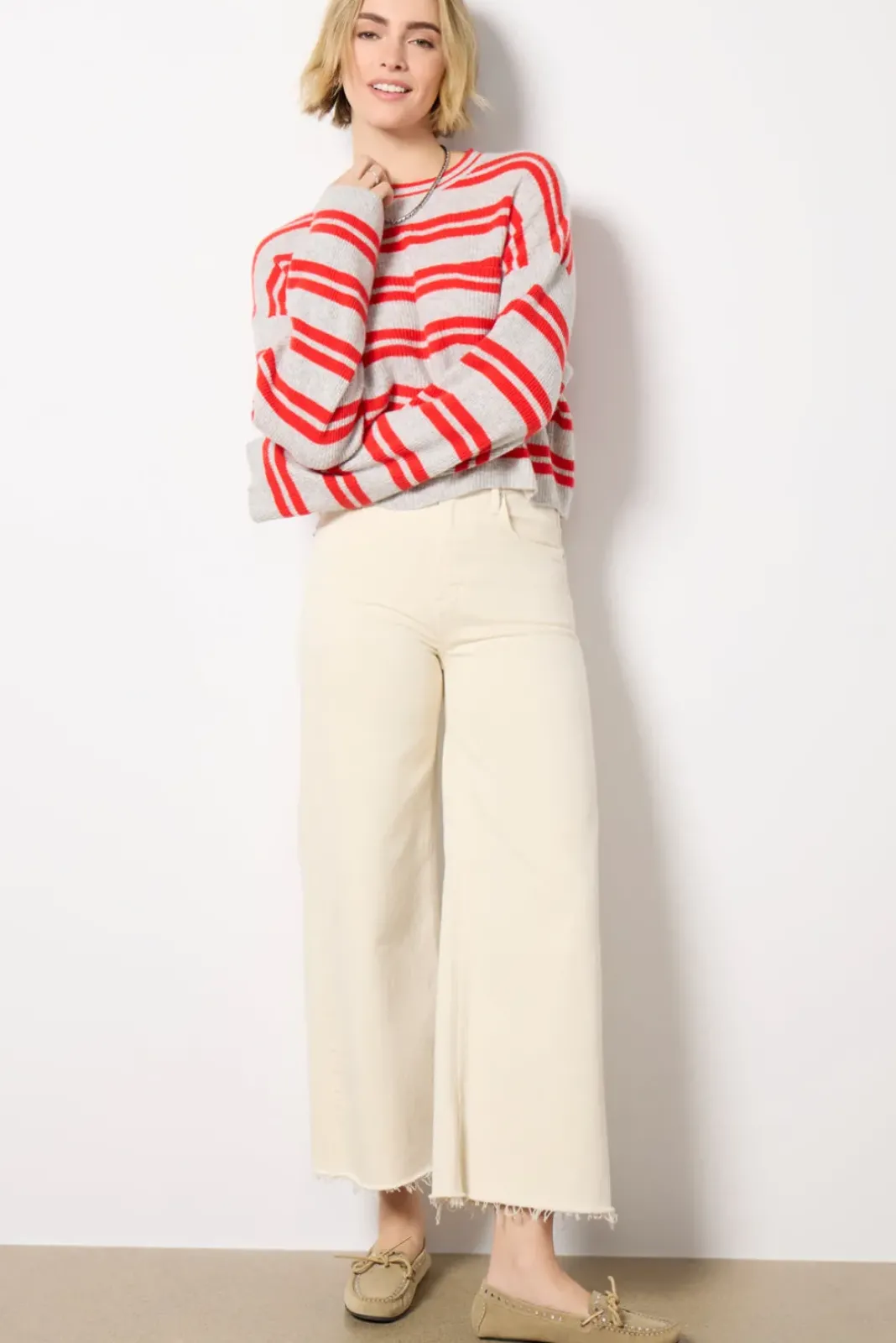 Sweaters<AMERICAN VINTAGE Raxow Pocket Pullover Grisrayuresfraise