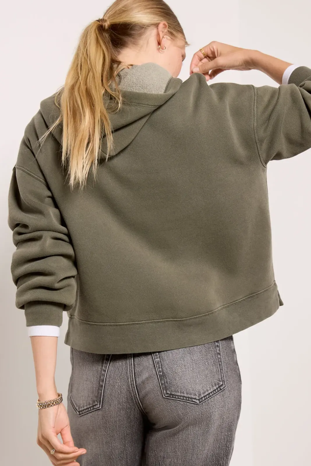 Sweatshirts<Z SUPPLY Rebekah Hoodie Green