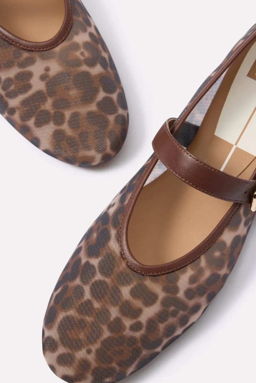 Shoes<DOLCE VITA Roslyn Mesh Mary Jane Leopard