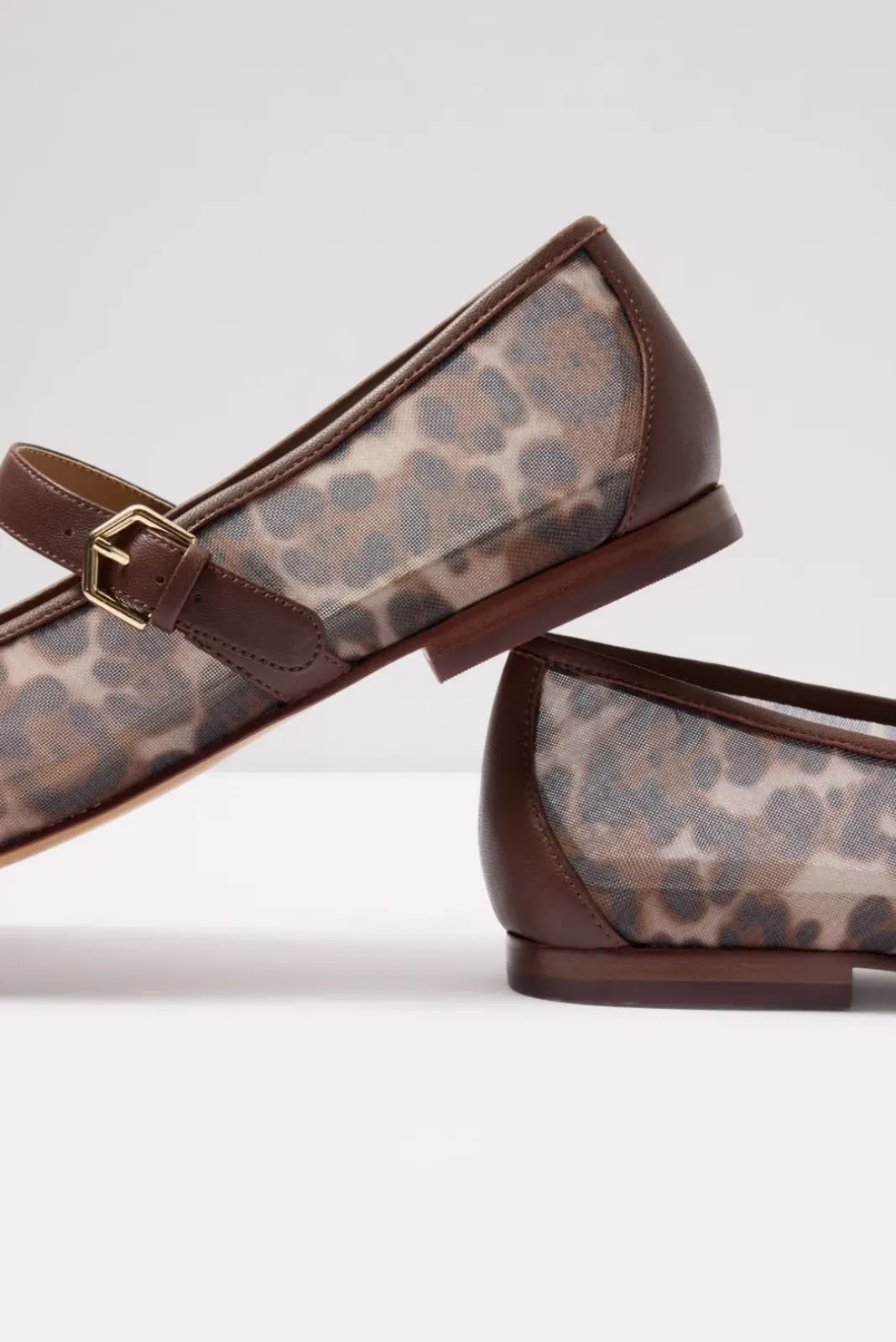 Shoes<DOLCE VITA Roslyn Mesh Mary Jane Leopard