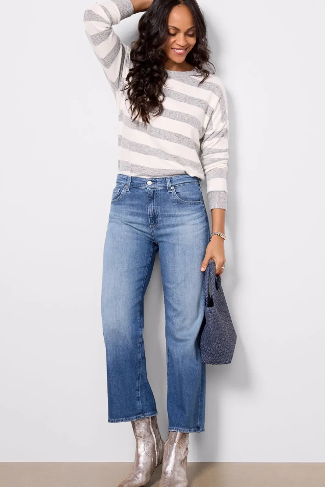 Jeans<AG Saige Wide Leg Bellcanyon