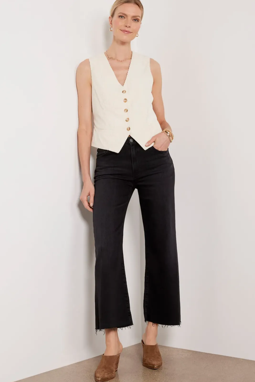Jeans<AG Saige Wide Leg Glasgow