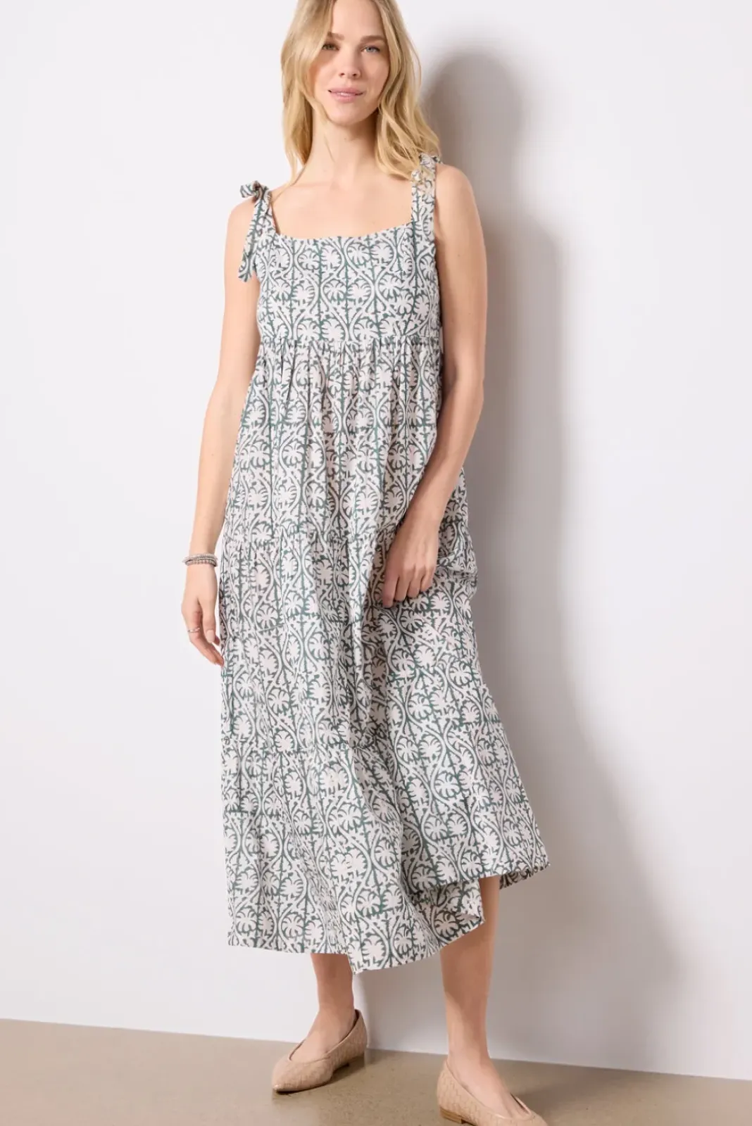 Dresses<EMERSON FRY Sara Tier Dress Vineforestorganic