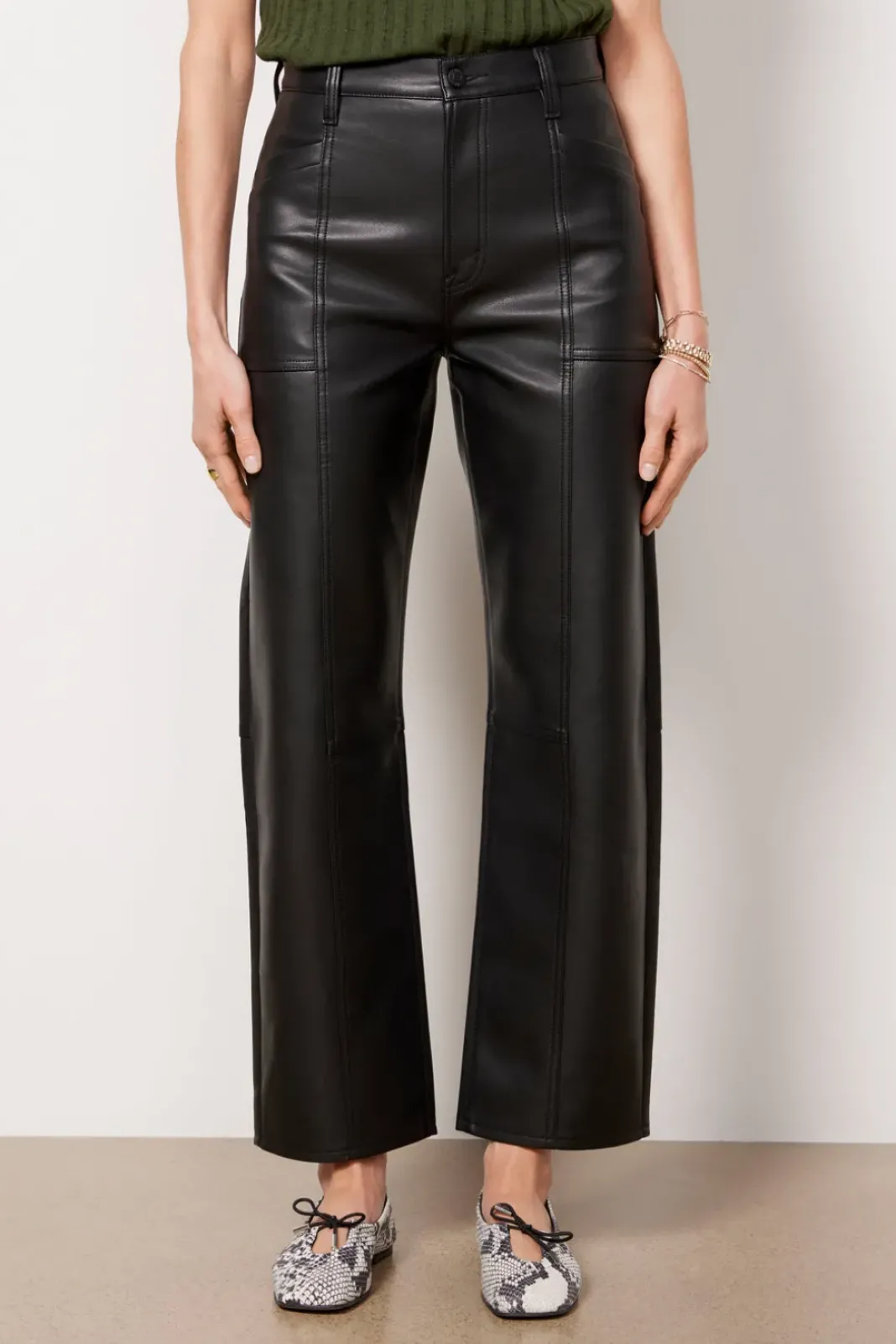 Pants & Leggings<PISTOLA Taylor Vegan Pants Slateblack