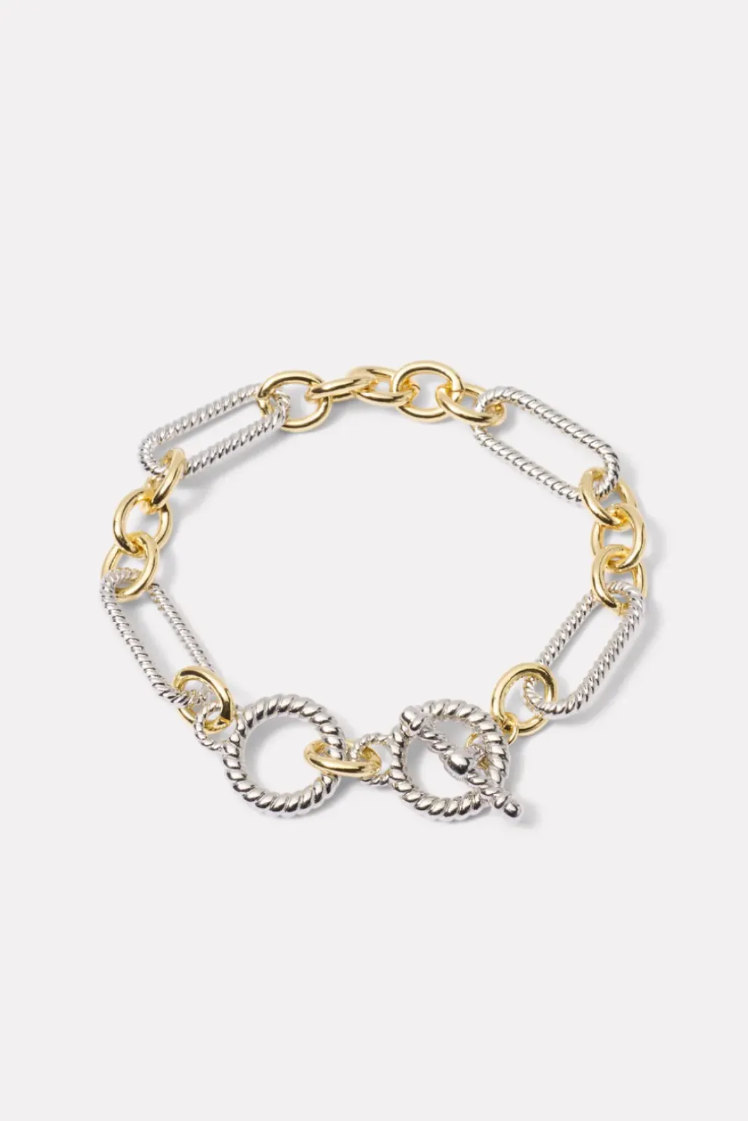 Jewelry<EVEREVE Tegan Toggle Link Bracelet Gold/Silver