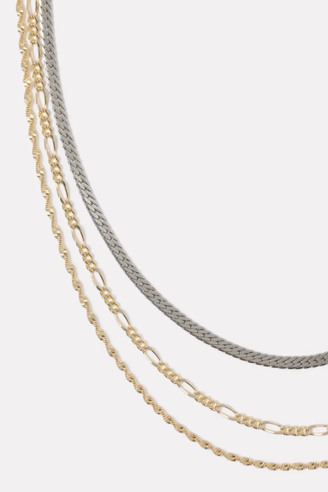 Jewelry<EVEREVE Thalia Layered Necklace Gold/Silver
