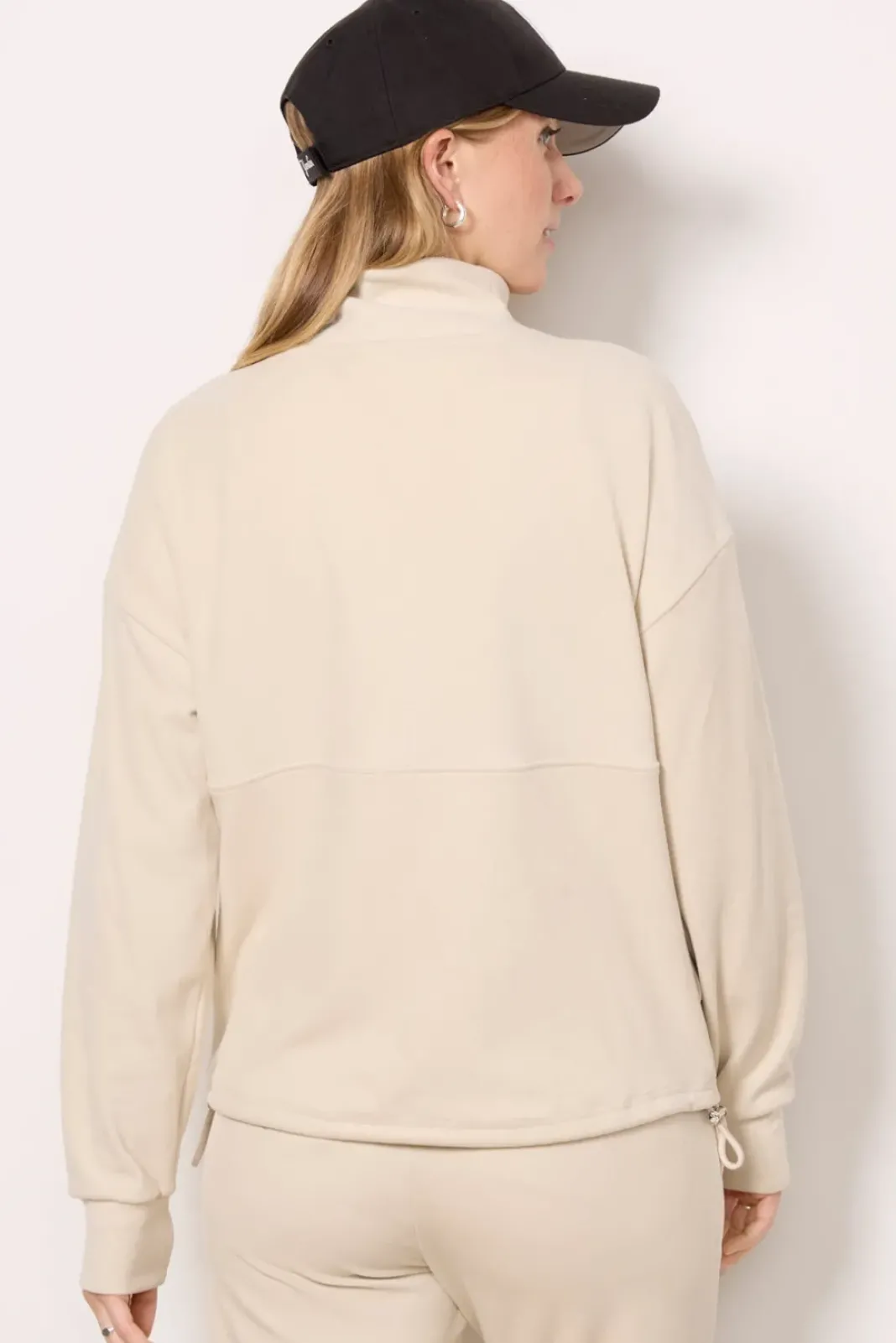Matching Sets|Sweatshirts<VARLEY Timberley Half Zip Midlayer Cementmarl